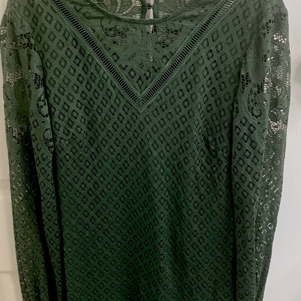 Beautiful Dress knee length olive green